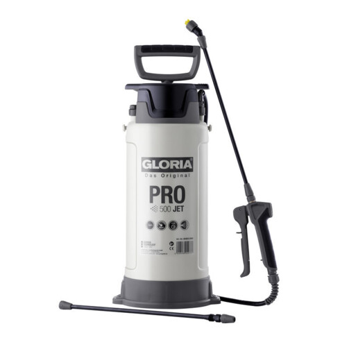 GLORIA Profi-Drucksprühgerät PRO 500 JET 5,0 L ölfest