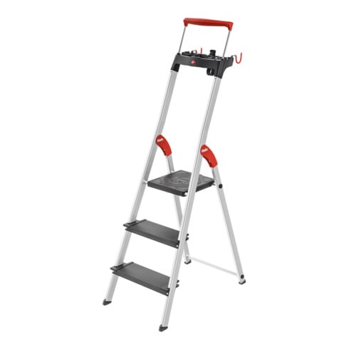 Hailo Escabeau de sécurité en aluminium L100 TopLine