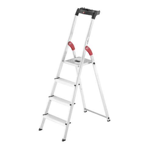 Hailo Échelle de sécurité standard L60 en aluminium, à barreaux droits