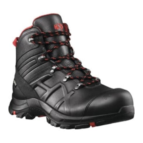 HAIX Sicherheitsstiefel BLACK EAGLE 54, MID, S3, schwarz-rot