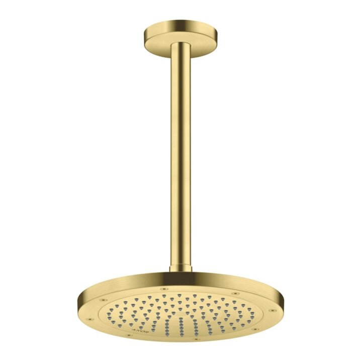hansgrohe Deckenanschluss Axor 300mm, rund, brushed brass