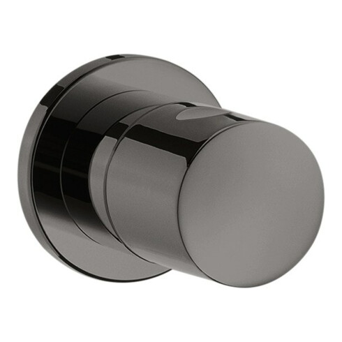 hansgrohe Fertigmontageset Axor Uno UP-Absperrventil, polished black chrome