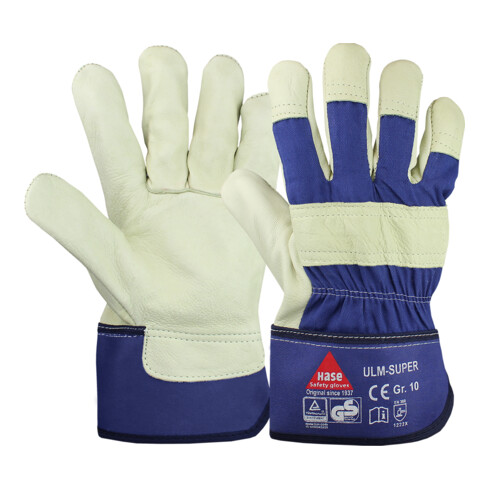 Hase ULM SUPER, Arbeitshandschuh aus Narbenleder