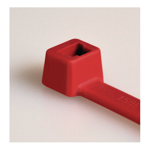 HellermannTyton Kabelbinder 2,5x100 rot T18R-N66-RD-C1