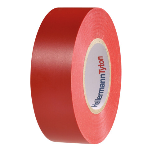 HellermannTyton Ruban isolant PVC 15-19x20 rouge HTAPE-FLEX15-19x20RD