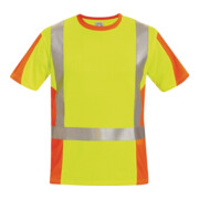 Helmut Feldtmann Warnschutz T-Shirt Utrecht Gr.XXL gelb/orange 75% PES/25% CO FELDTMANN