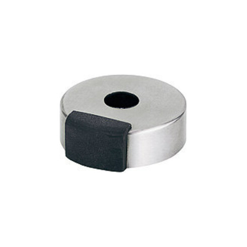 HOPPE Bodentürstopper E484,H 18mm,Ø 52mm ohne Verdrehsicherung Edelstahl matt