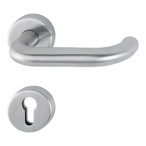 Hoppe FS-Garnitur Paris FS-E138/42H/42S VA F69 D/D f.TS 40-65mm PZ DIN L/R