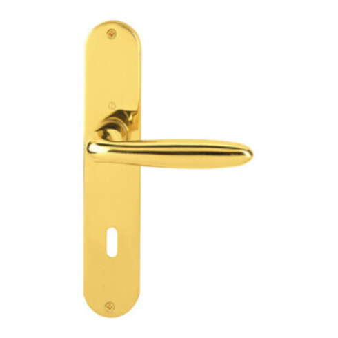 Hoppe Langschildgarnitur Verona M151/302 MS F71 OB 72mm DIN L/R