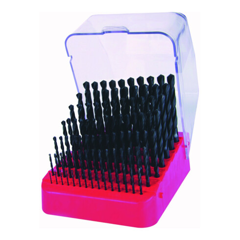 Jeux de forets DIN 338 type N HSS R taillés meulés coffret métallique