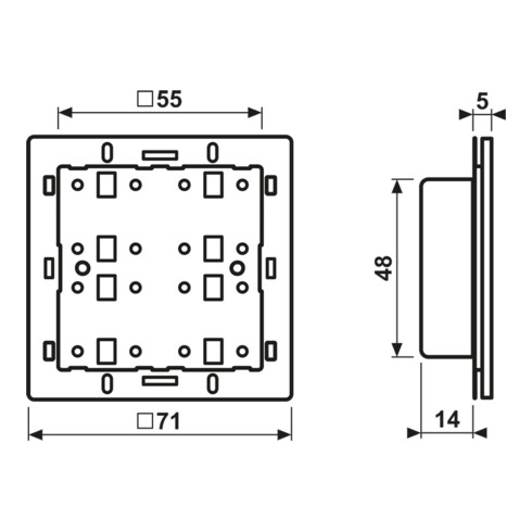 Jung Tastsensor-Modul LS 4292 1ST