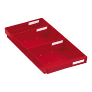 Kappes Regalkasten Mod. 420 rot 400 x 240 x 65 mm für 4 Trennplatten