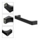 Keuco Haltegriff Edition 11 Breite 322mm, schwarz matt