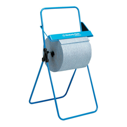 Kimberly-Clark Professional Bodenständer für Wischtuchrollen Großrolle, Blau