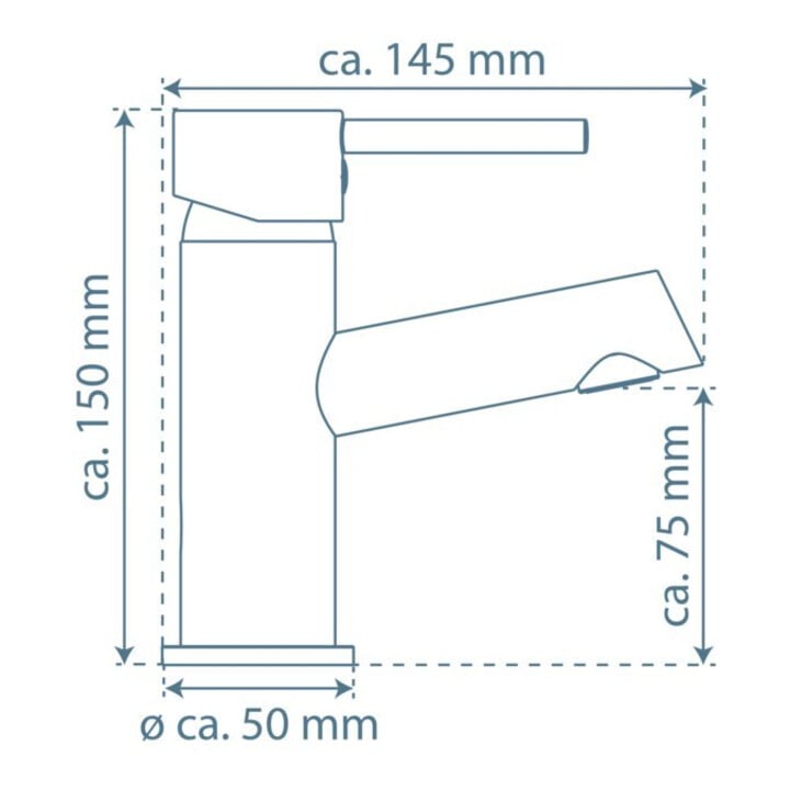 KIRCHHOFF LAURANA Waschtisch- Armatur, Chrom