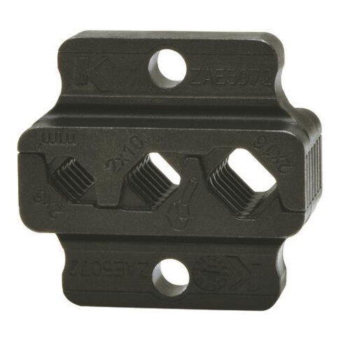 Klauke Pince à sertir K50 ZAE5072 2x6-2x16 mm manchons pour conducteurs doubles