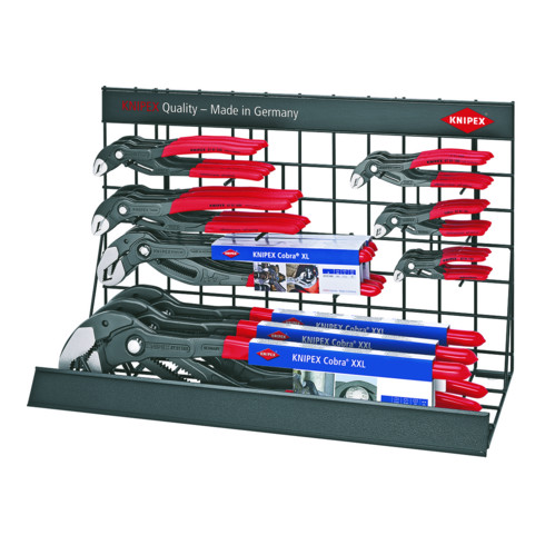 KNIPEX 00 19 29 Cobra® Sortiment im Verkaufsdisplay 610 mm