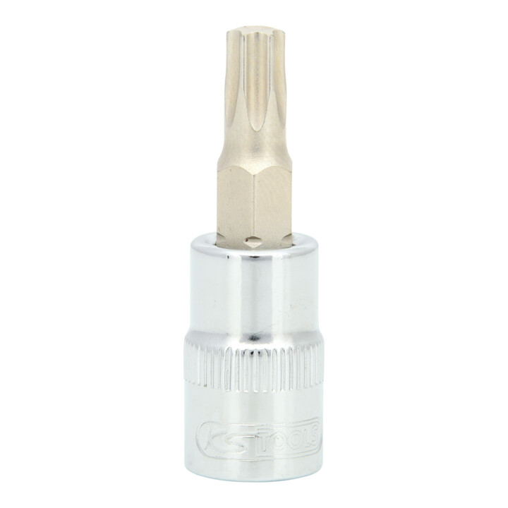 KS Tools 1/4" CHROMEplus Bit-Stecknuss TX, T30