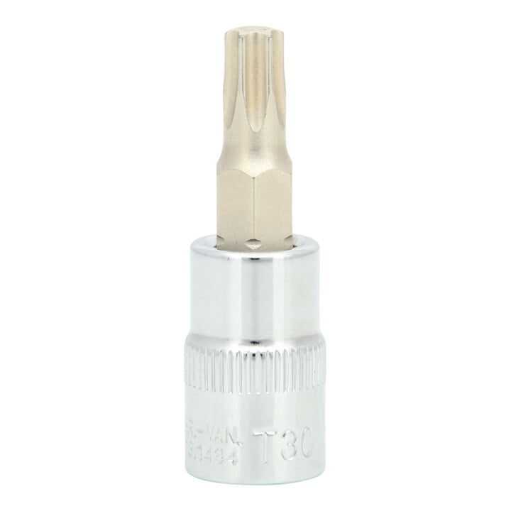 KS Tools 1/4" CHROMEplus Bit-Stecknuss TX, T30