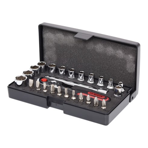 KS Tools 1/4" CHROMEplus dopsleutelset, 26 stuks