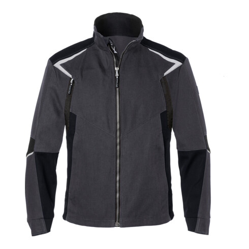 KÜBLER Giacca BODYFORCE, antracite/nero, tg.2XL