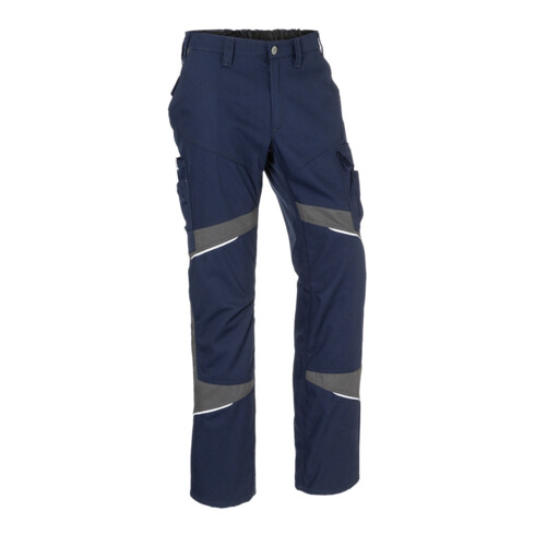 Kübler ACTIVIQ cotton+ Hose dunkelblau/anthrazit