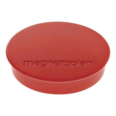 Magnet Basic rouge Ø 30 × H 8 mm force d'adhérence 0,7 kg