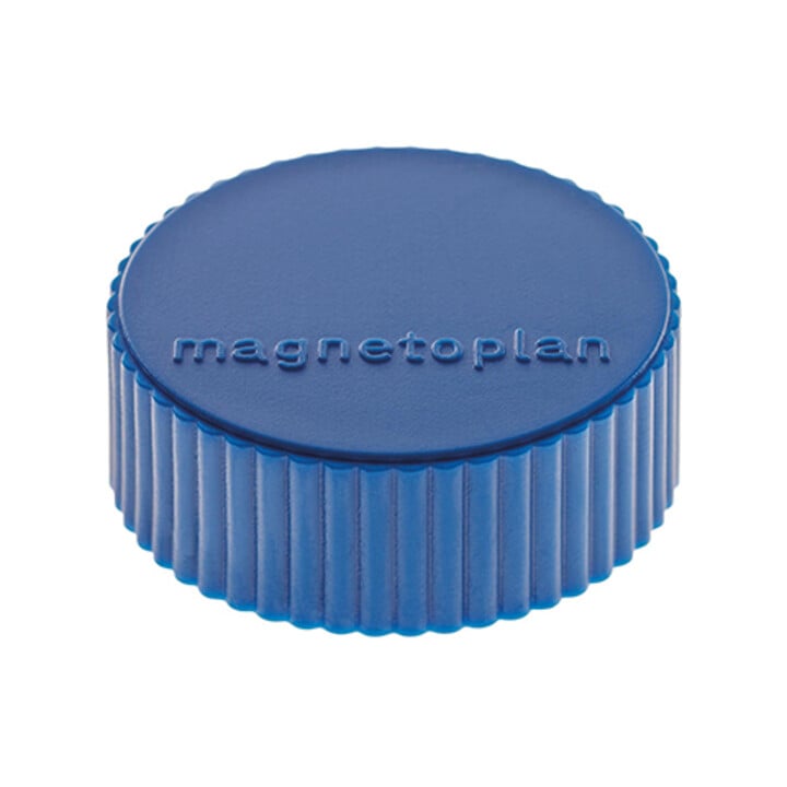 Magnet D34mm, VE 10 Stück Haftkraft 2000g, dblau