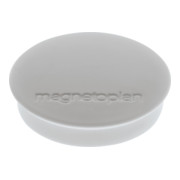 Magnetoplan Magnet Discofix Standard, 10 Stück, grau