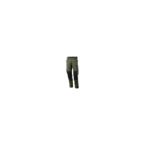 Mascot Hose mit Knietaschen, Stretchstoff Hose moosgrün