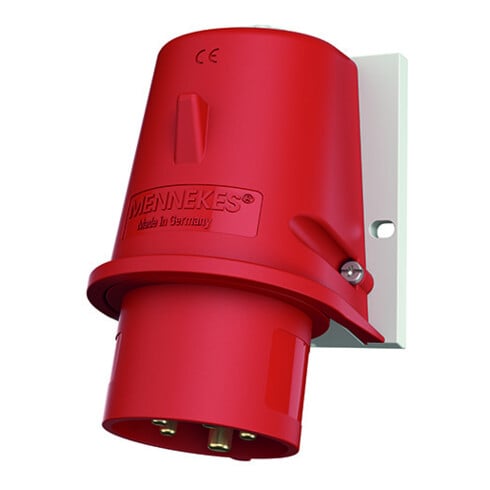 Mennekes Wandstecker TA 32A, 5p, 6h, 400V, IP44 804