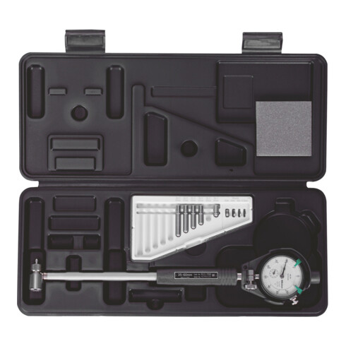 MITUTOYO Vérificateur d'alésage de précision avec comparateur, Plage de mesure : 50-150 mm