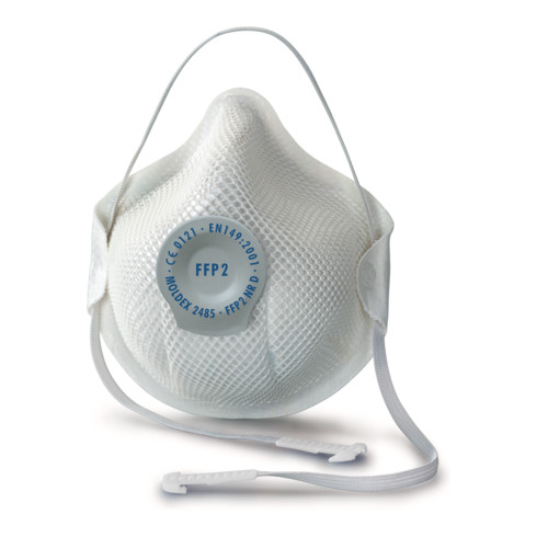 Moldex mondmasker FFP2 NR D met klimaatventiel Smart