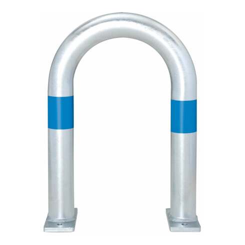 MORAVIA Arceau de protection CITY petit 500 × 360 mm acier galvanisé bleu