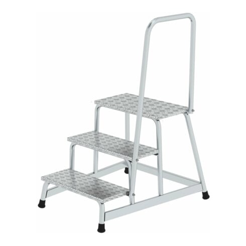 MUNK Aluminium-Arbeitspodest starr mit Handlauf