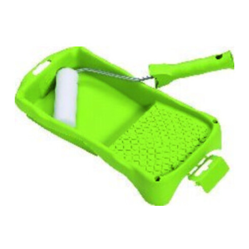 Nölle Lackierset Rollenb.100mm Wanne 310x160mm Bügel-L.28mm Bügel-D. 6mm