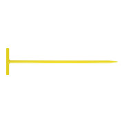 Orit Schnur- und Absperreisen Kreuz 600mm, gelb