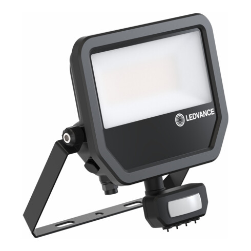 Osram Flutlichtstrahler LEDV Sensor schwarz 27/41W 4000K symmetrisch