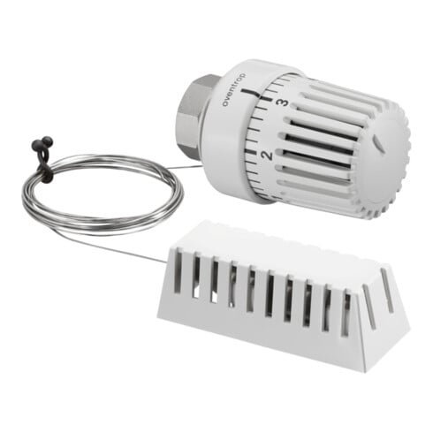 Oventrop Thermostat Uni LH 8-38 GrC, o. 0-Stellung, K.-Rohr 2 m, we