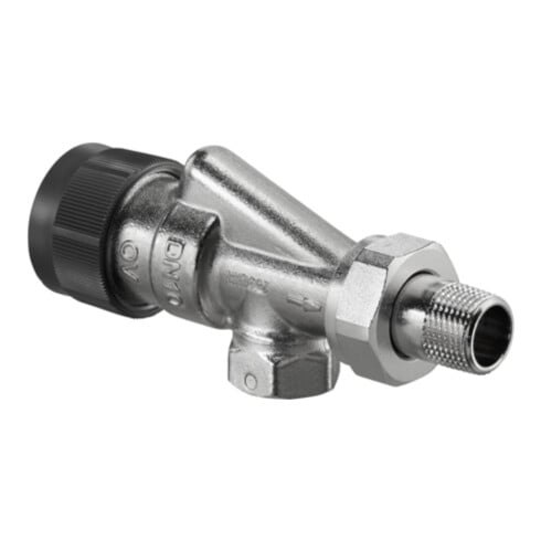 Oventrop Vorlauf-Axialventil Baureihe A DN 15, Messing vernickelt