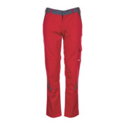 Pantalon femme Planam Highline rouge/argent
