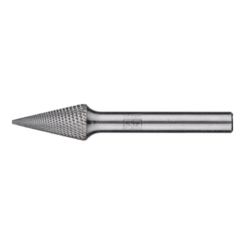 PFERD Fraise à haute performance en carbure MICRO cône pointu SKM Ø 10x20mm Tige Ø 6 mm Finition fine