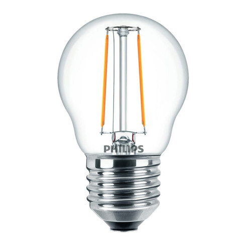 Philips Lighting LED-Tropfenlampe E27 klar Glas CorePro LED#34776200