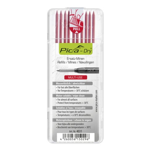 Pica Minen-Set 4031 rot