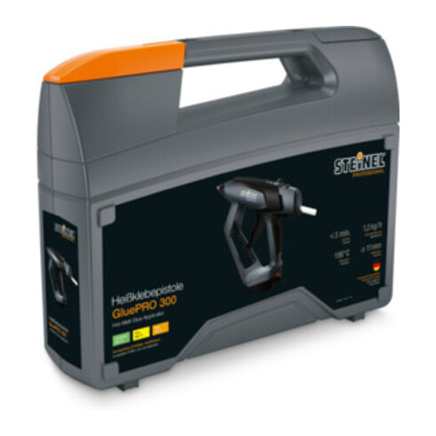 Pistolet à colle chaude GluePRO 300 KF Pouvoir adhésif env. 72 g/min 3 min 11mm