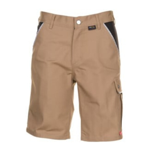 Short Planam Canvas 320 kaki/noir