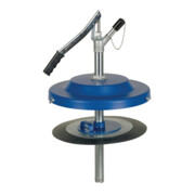 Pompe de remplissage de graisse adapté à env. 25 kg seau D. 310 - 335 mm D. pomp