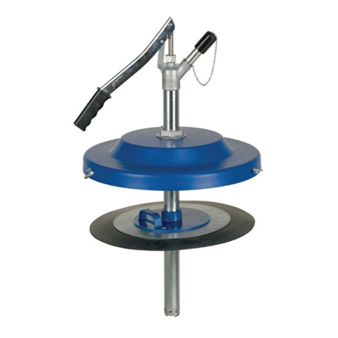 Pompe de remplissage de graisse adapté à env. 50 kg seau D. 335 - 385 mm D. pomp