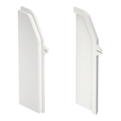 Rehau Seitenabschlussblende Geräteträger RAL 9010 GTSA2050 rws