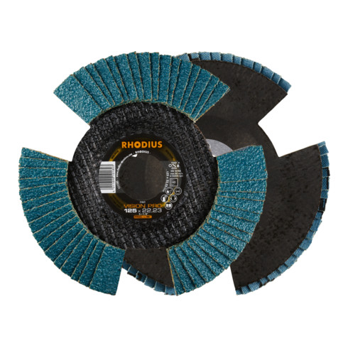 RHODIUS PROline VSION PRO Fächerschleifscheibe